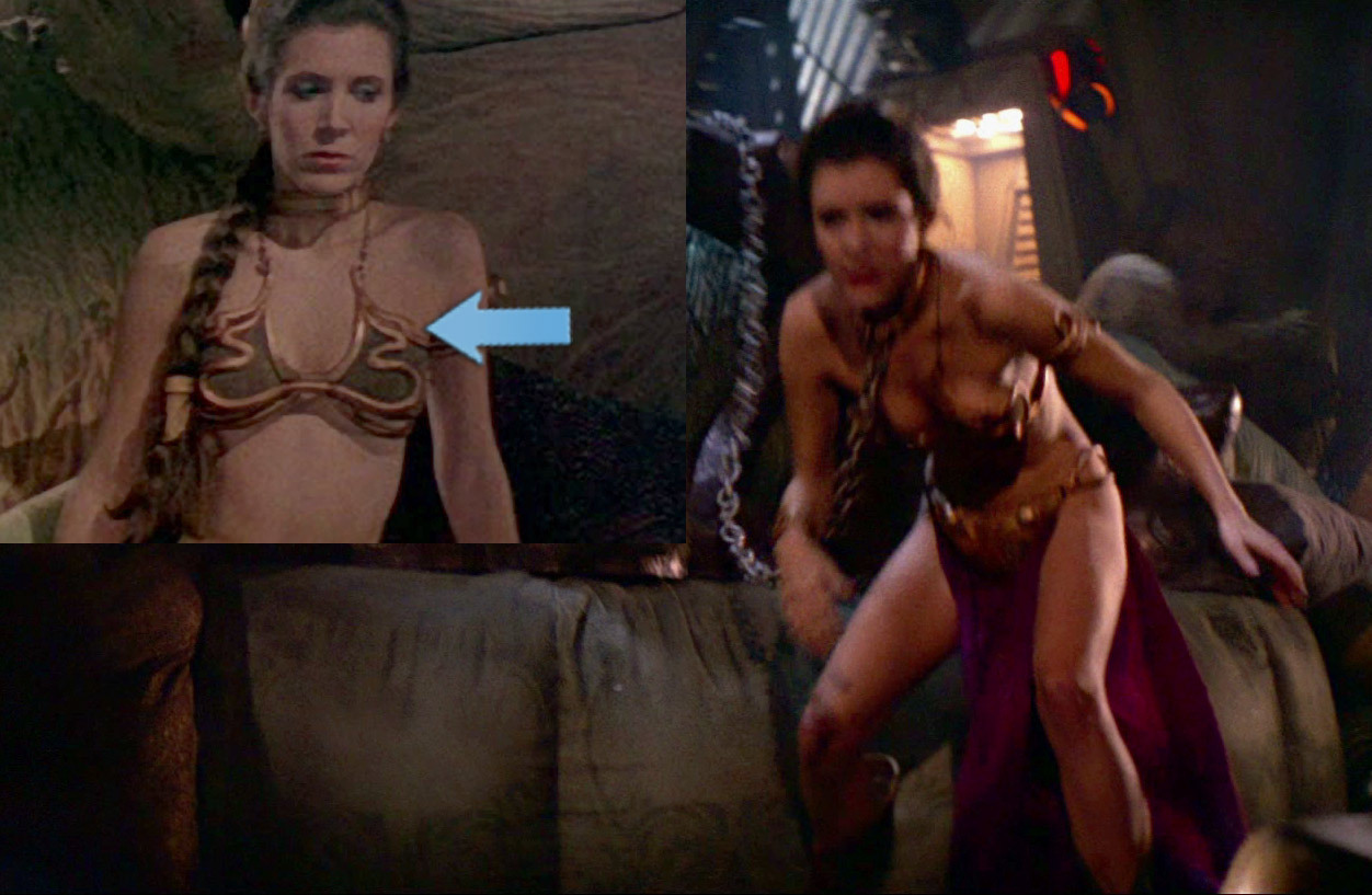 Slave Leia naked-penty photo.